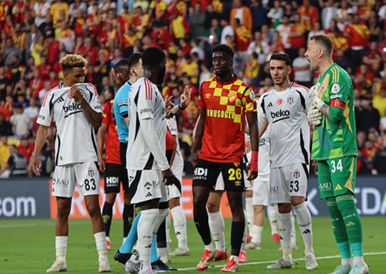Beşiktaş üstünlüğünü koruyamadı, İzmir'de kazanan çıkmadı (Göztepe 1 - 1 Beşiktaş | Maçın özeti)