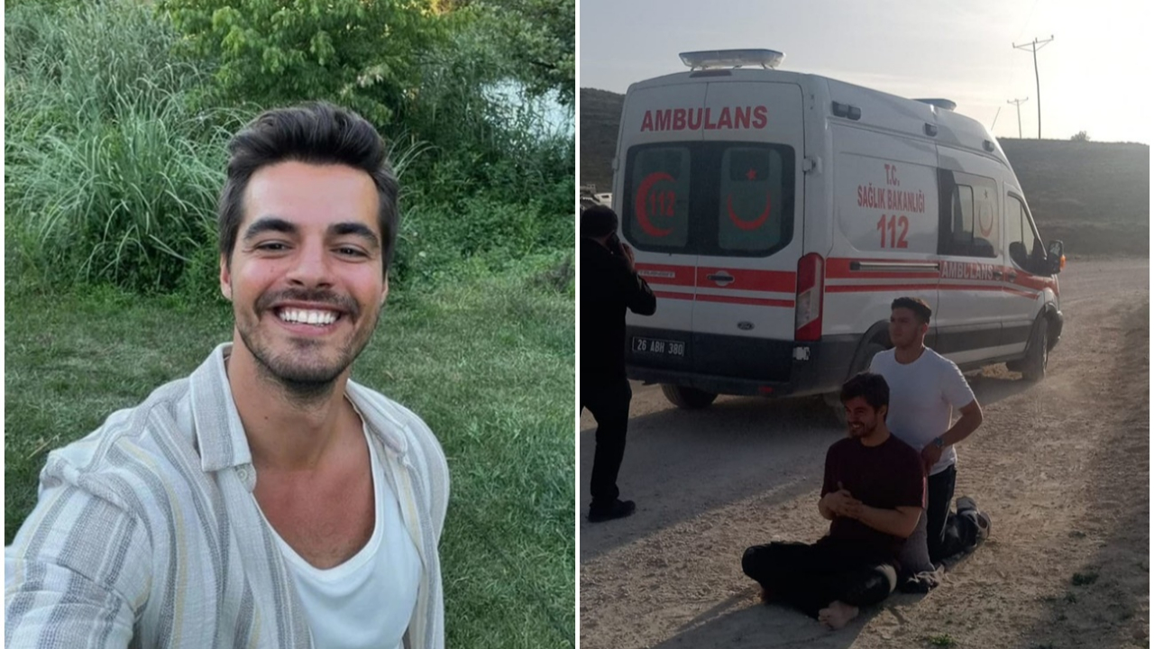 Trafik kazası geçiren ünlü oyuncu Berk Atan'dan haber var