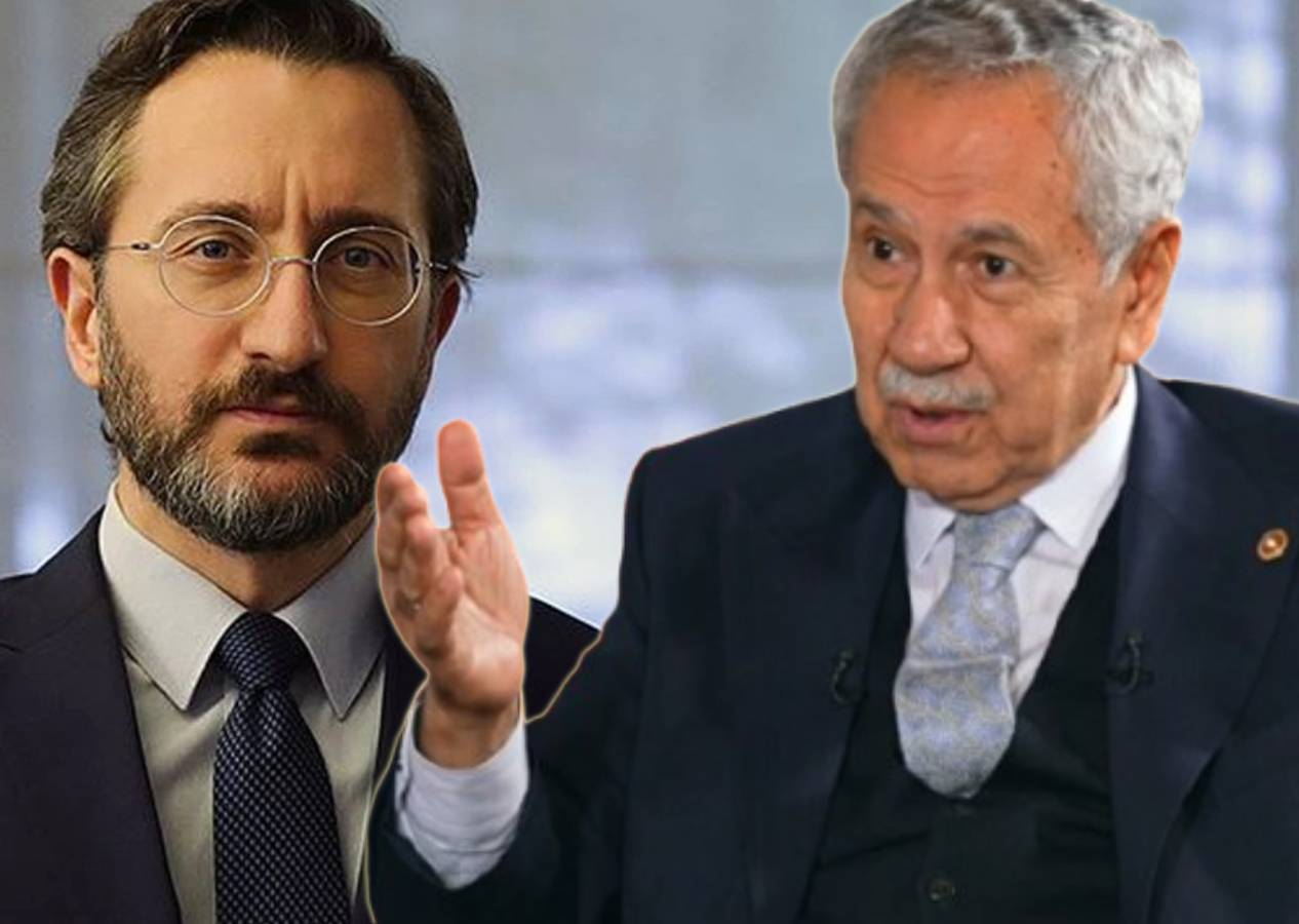 Bülent Arınç, TV 100’de hükümeti yaylım ateşine tuttu, Fahrettin Altun’u hedef aldı