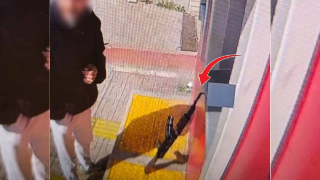 Ataşehir'de kaleşnikof paniği! Uzun namlulu silahla ATM'ye gelip para çekti, vatandaş tedirgin oldu