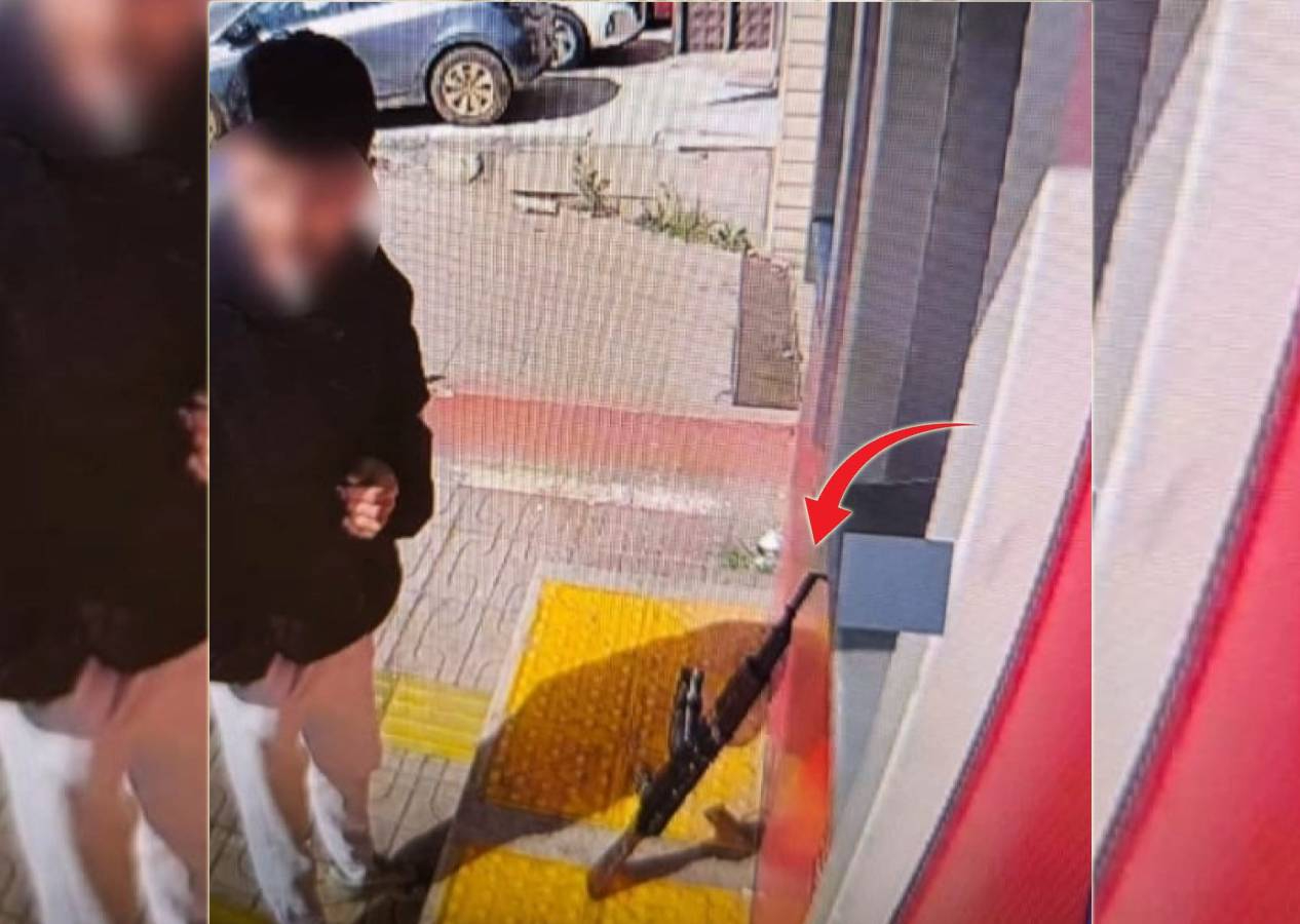 Ataşehir'de kaleşnikof paniği! Uzun namlulu silahla ATM'ye gelip para çekti, vatandaş tedirgin oldu