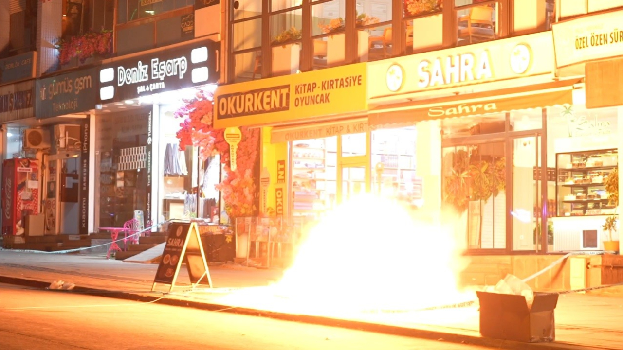 Muş’ta şüpheli çanta alarmı! Fünyeyle patlatılan çantadan kıyafet çıktı