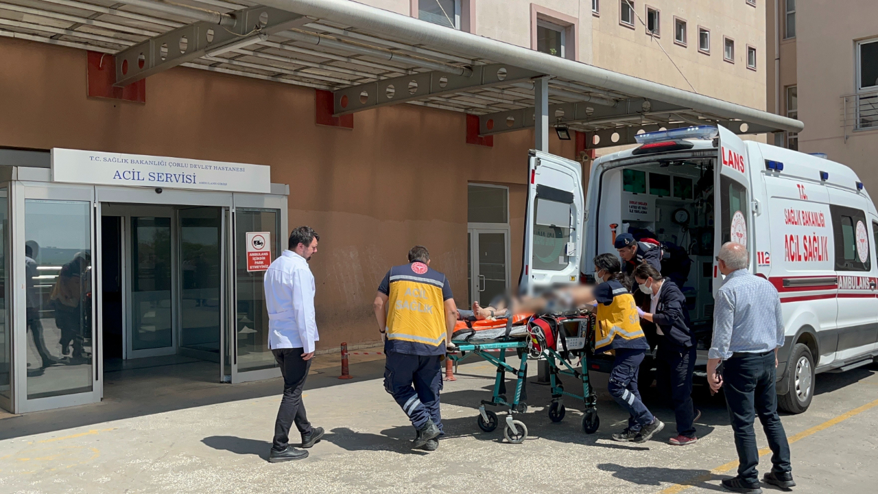 Tekirdağ’da feci iş kazası! Elektrik akımına kapılan işçi ağır Yaralandı