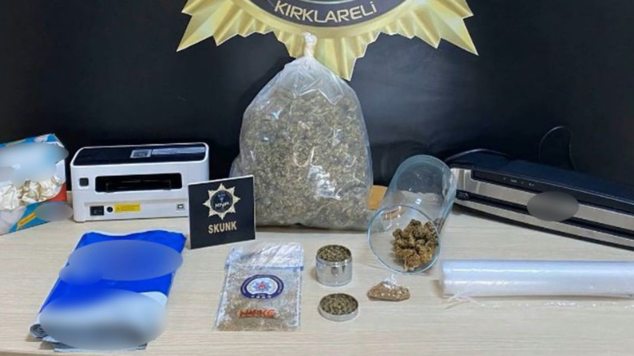 Kırklareli merkezli 22 ilde uyuşturucu operasyonu: 28 gözaltı, 3 tutuklama