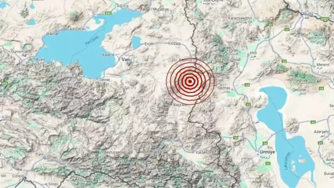 Van'da 3,2 büyüklüğünde deprem!