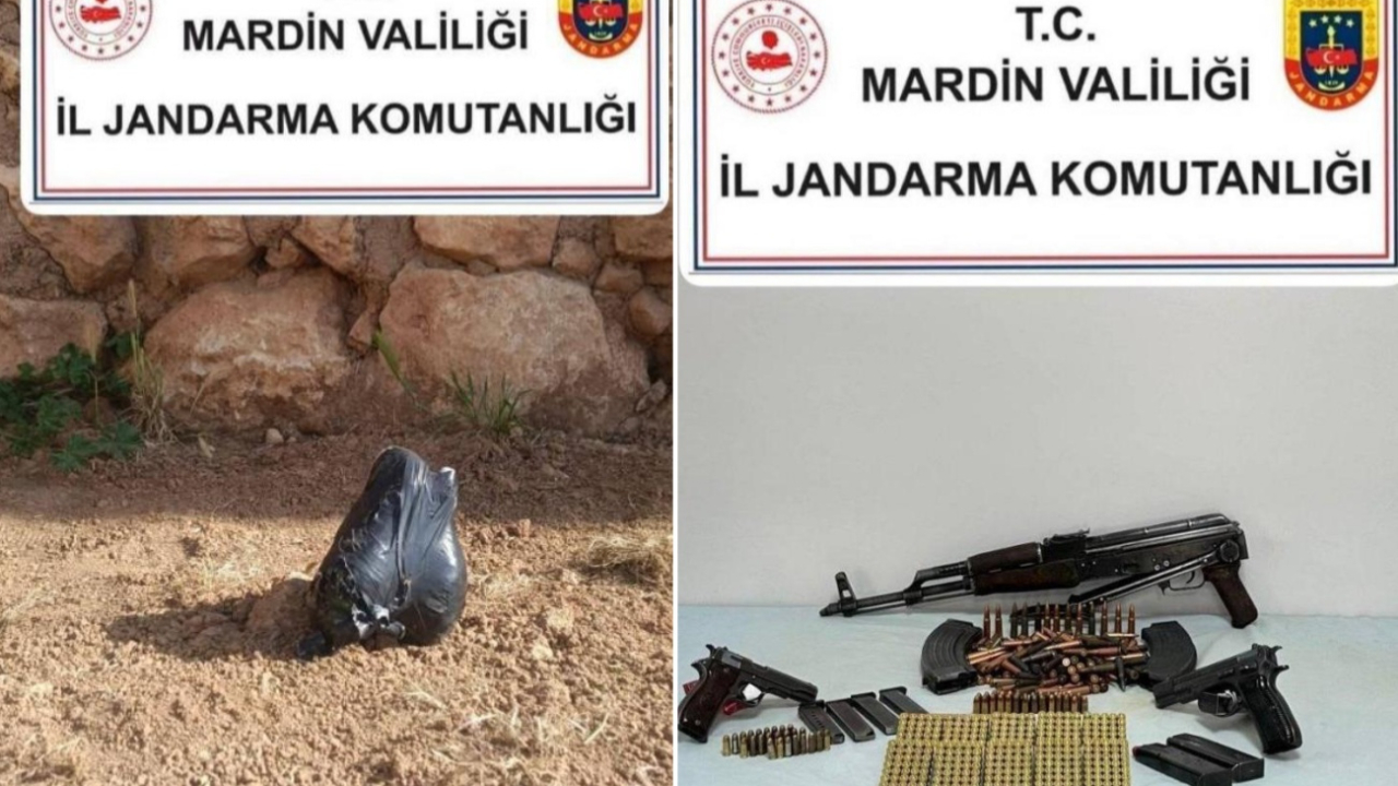 Mardin Kızıltepe’de cephanelik ev: El bombaları ve silahlar ele geçirildi, şüpheli tutuklandı