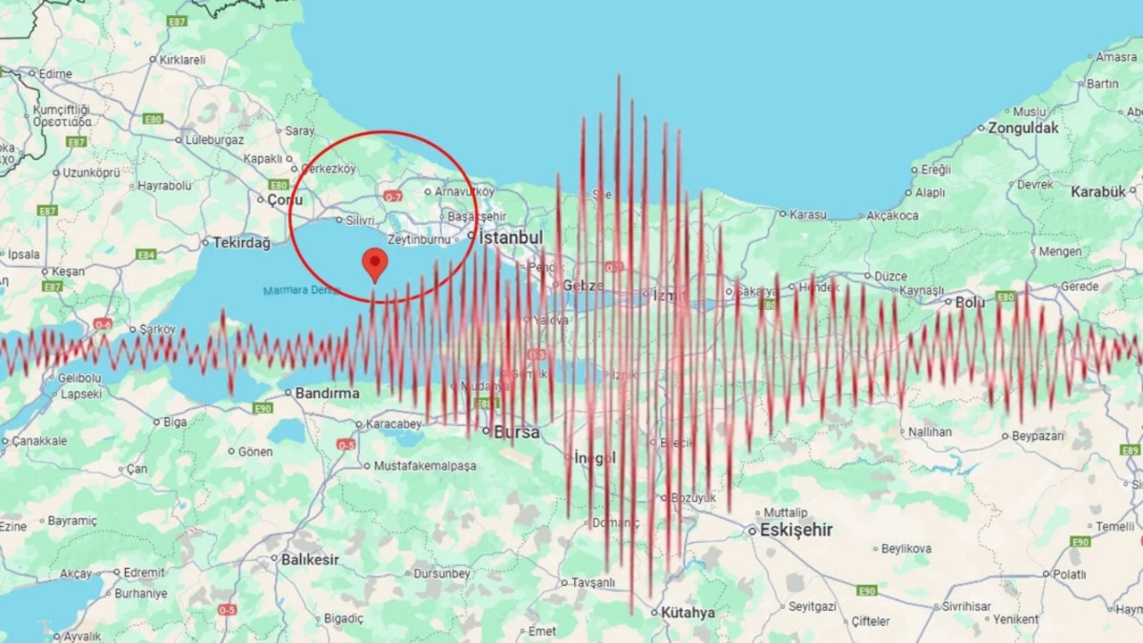 AFAD duyurdu: İstanbul'da bir saatte 8 deprem meydana geldi!