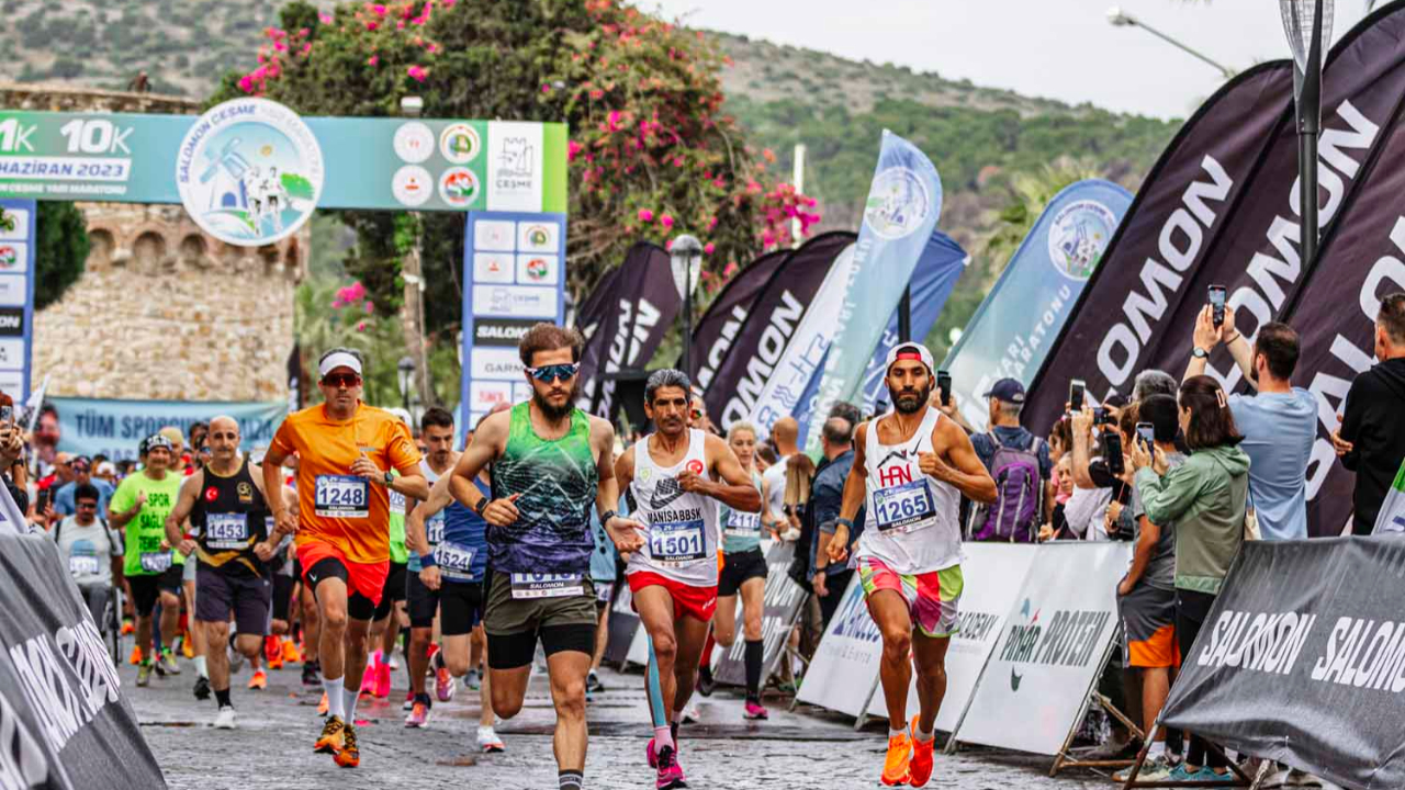 Salomon Çeşme Maratonu, 42K, 21K ve 10K parkurlarıyla 10-11 Mayıs tarihlerinde koşulacak