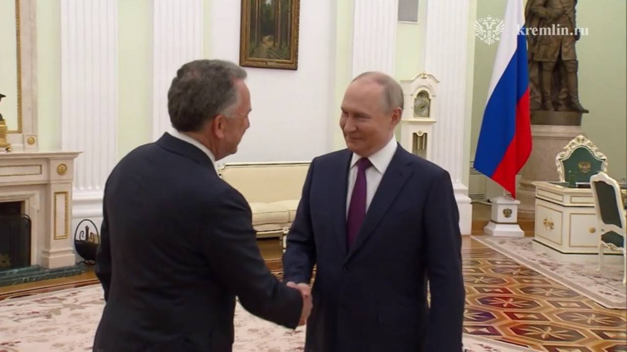 Rusya Devlet Başkanı Putin, Kremlin'de Trump'ın Özel Temsilcisi Witkoff'la bir araya geldi
