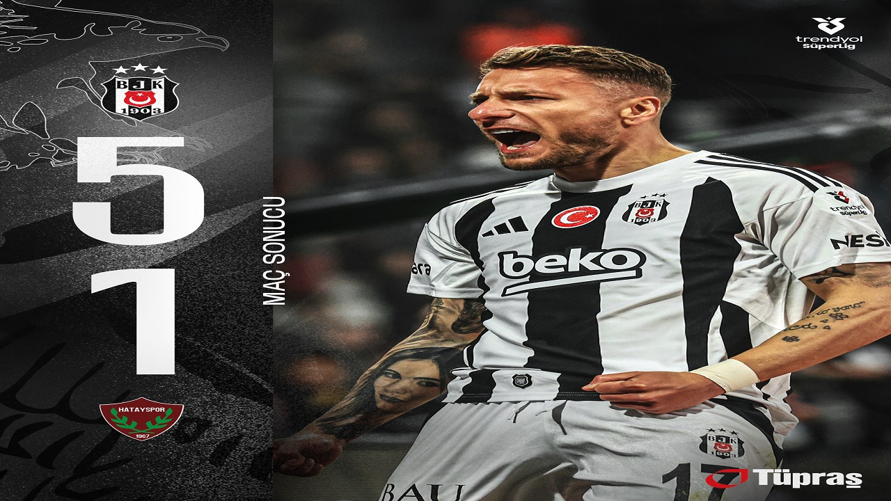Beşiktaş’tan Gol Şovu: Tüpraş’ta Fırtına Gibi Geçen Gece! (5-1) | Maç Özeti, Goller ve Öne Çıkan Anlar