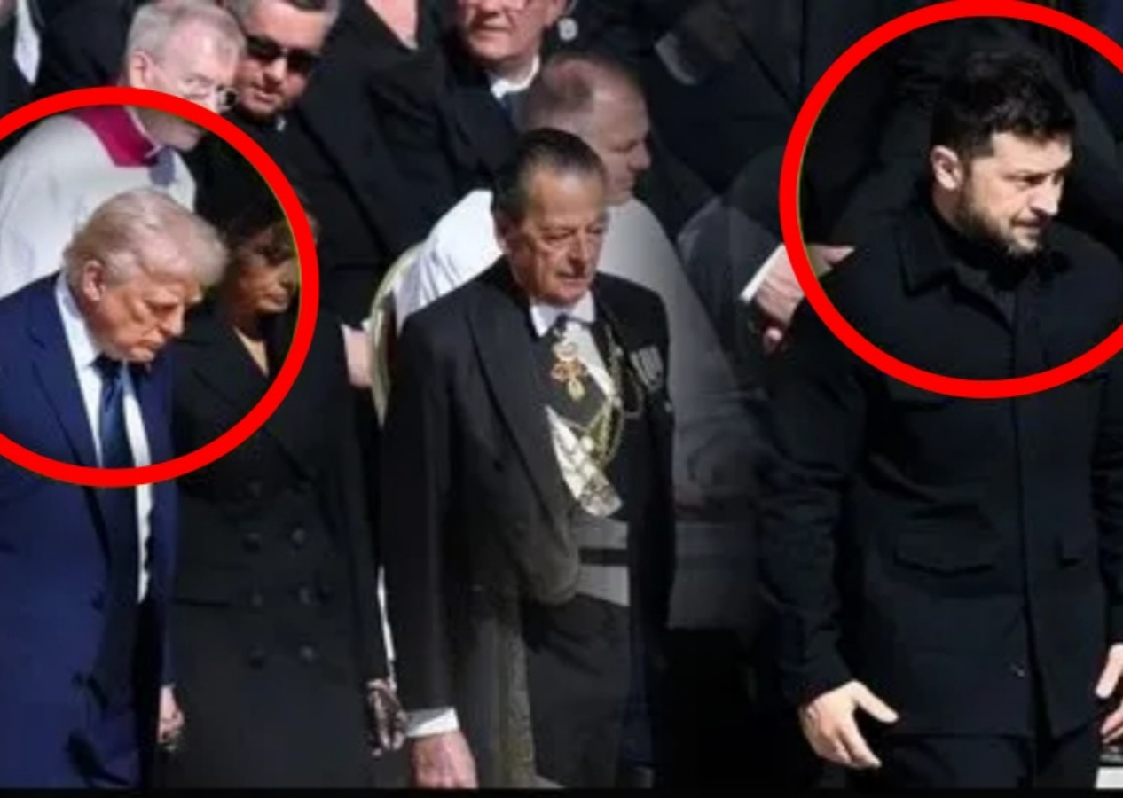Beyaz Saray'daki tarihi kavga sonrası Trump ve Zelenskiy ilk kez bir araya geldi! Papa'nın cenaze töreninde kısa görüşme...