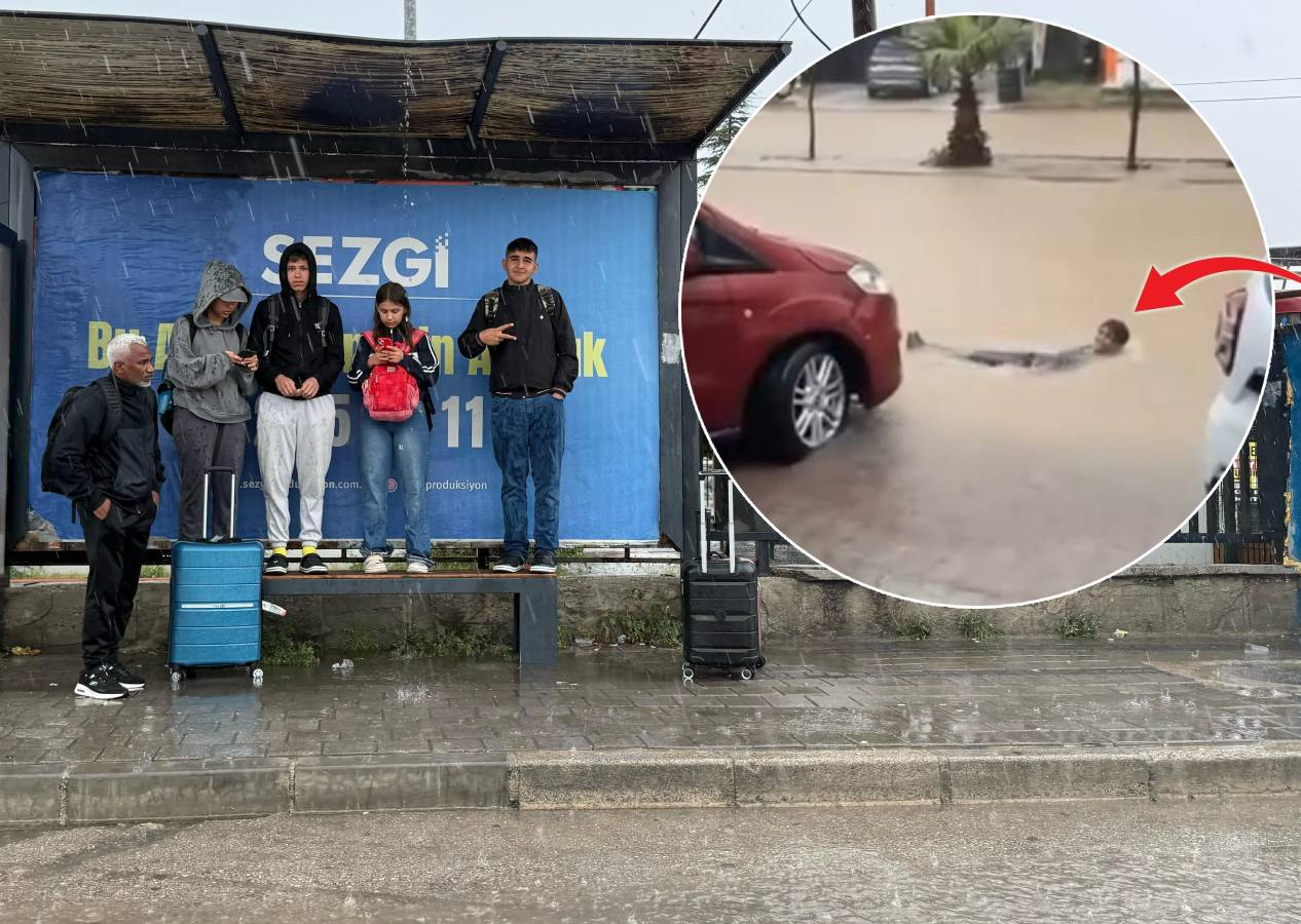Yağmur hayatı felç etti, çocukları caddede yüzdü, Adana'nın altyapı sorunu gözler önüne serildi