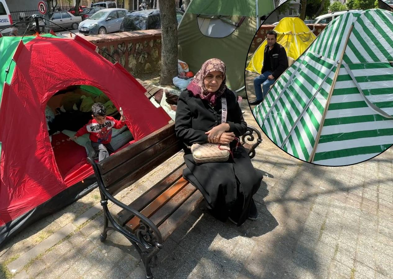 Avcılar sakinleri 3 gündür evlerine giremiyor, parklar çadır kent oldu