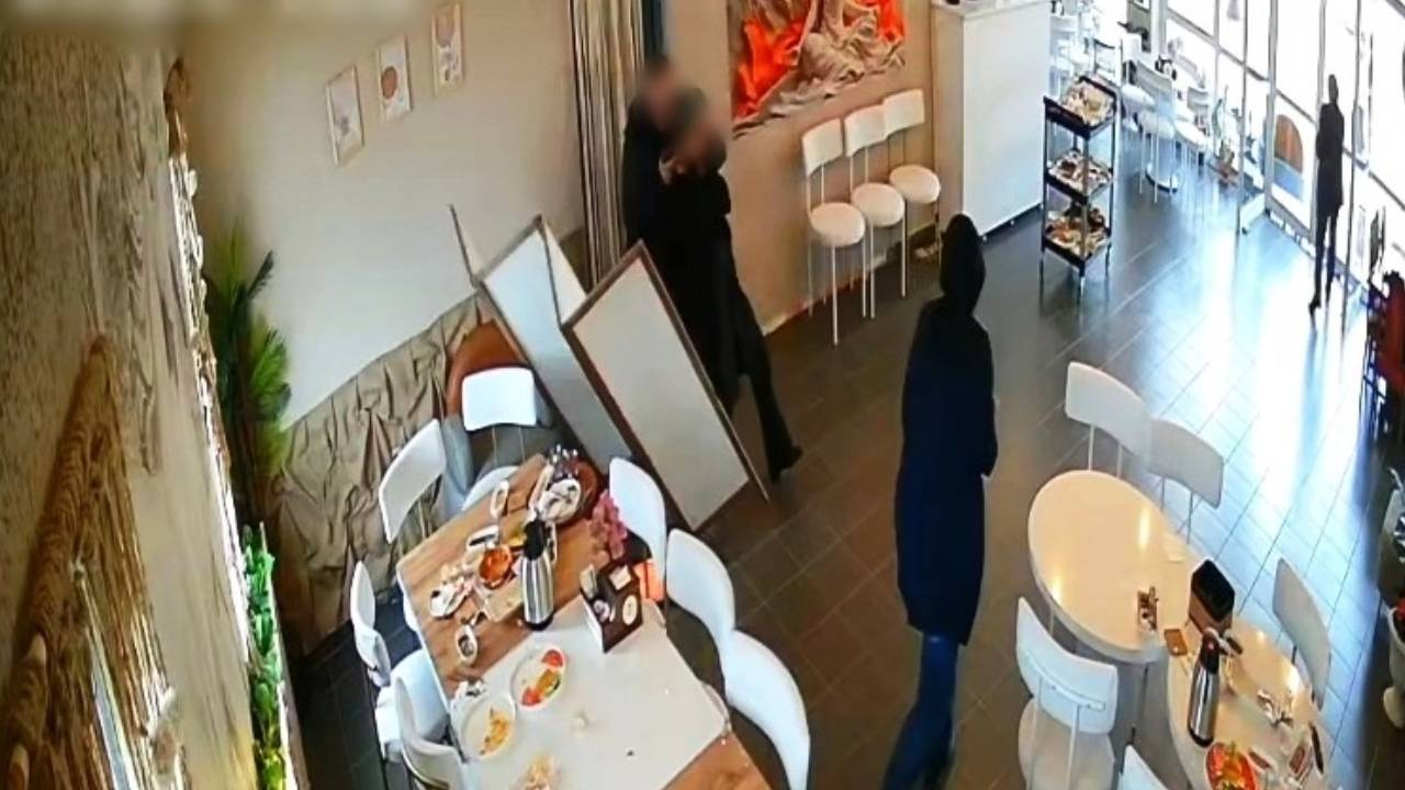 Samsun'da kütüphane memuru eşini öldürüp, aynı tabancayla intihar etmişti: Dehşet görüntüleri ortaya