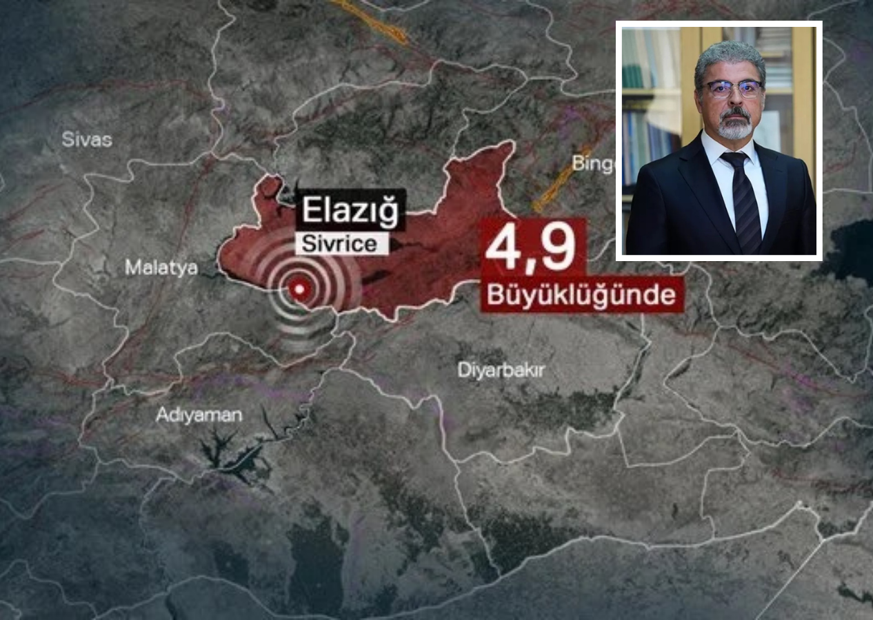 Elazığ'daki 4,9'luk deprem ile ilgili flaş açıklama: 5 yıl önceki depremin artçısı