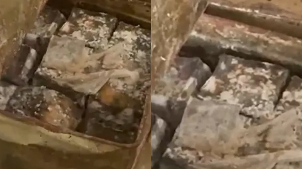 Konya'da mide bulandıran görüntüler! 50 ton küflemiş eritme peynir imha edildi