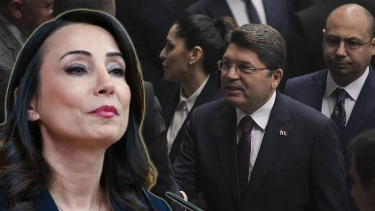 Bakan Tunç'tan "Top iktidarda" diyen DEM Partili Hatimoğulları'na "Biz burada top oynamıyoruz" yanıtı