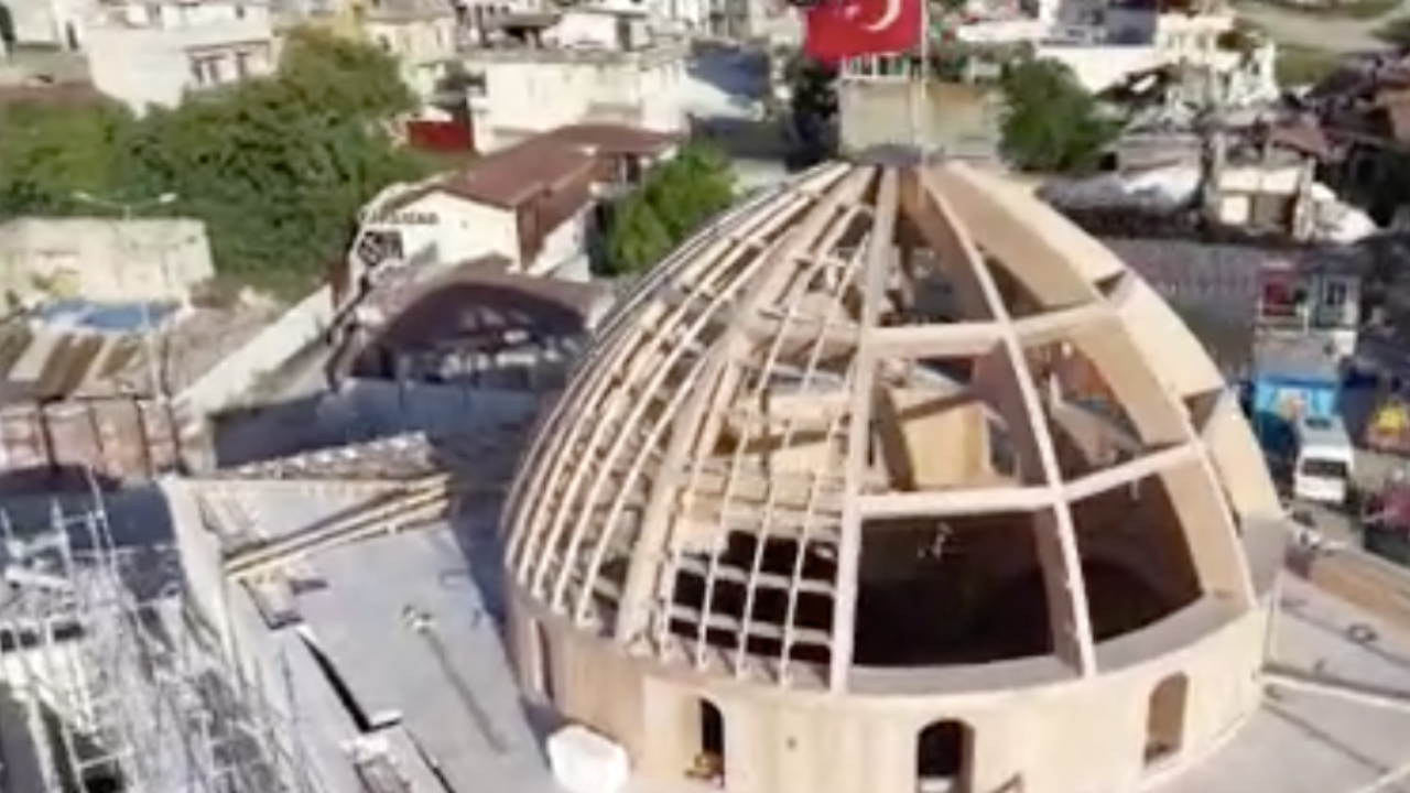 Konya’dan Hatay’a kardeşlik köprüsü! Anadolu’nun ilk camisi Habib-i Neccar yeniden yükseliyor