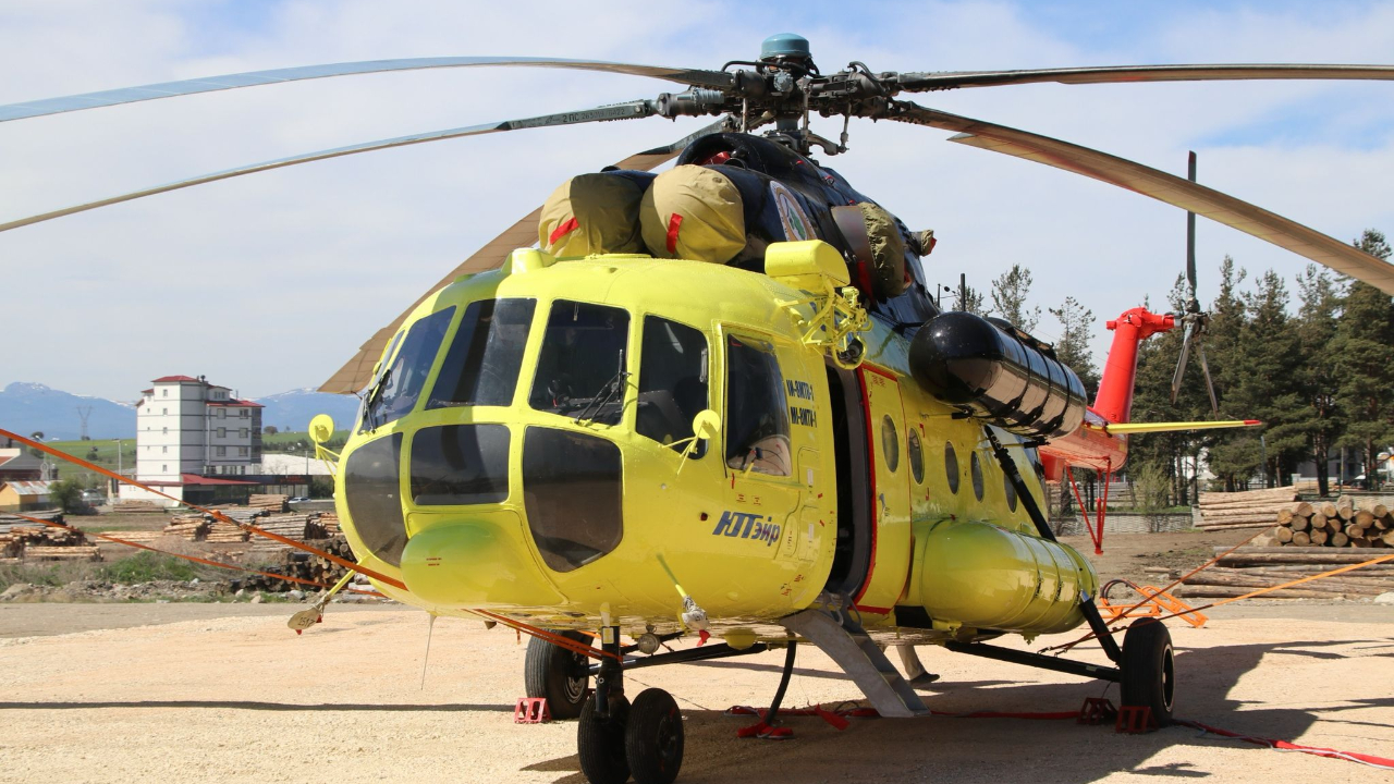 Bolu’da ormanlar artık daha güvende! Yangın söndürme helikopteri göreve başladı