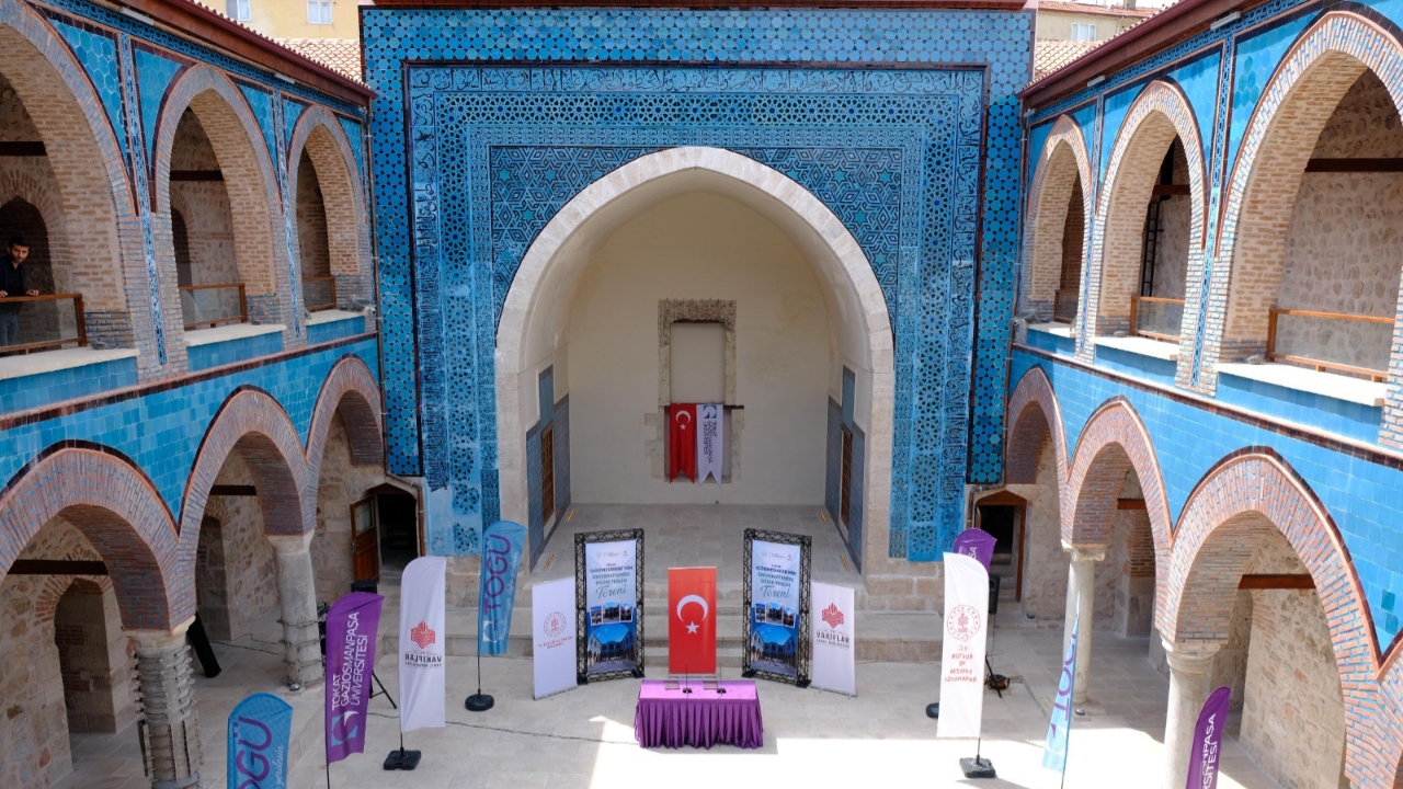 Tokat’ta tarih canlanıyor! Gökmedrese, bilim ve kültür merkezi oluyor