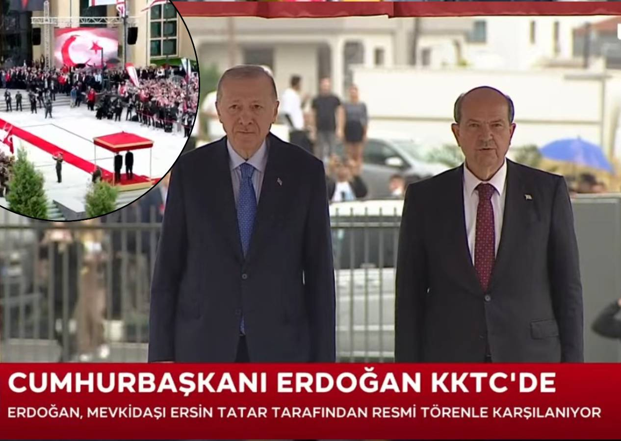 Cumhurbaşkanı Erdoğan besmeleyi çekti, kurdeleyi kesti, KKTC'ye dev eser kazandırıldı