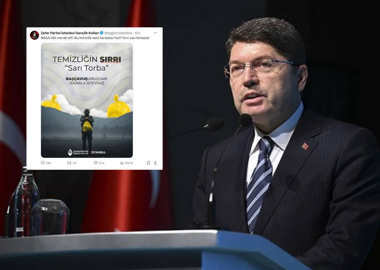 Zafer Partisi'nin 'sarı torba'lı Sırrı Süreyya Önder paylaşımına soruşturma! Bakan Tunç açıkladı...