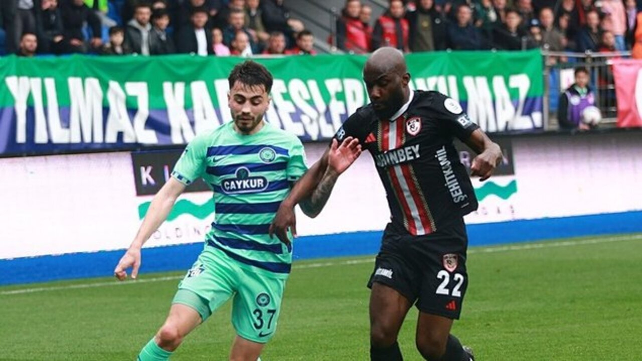 Çaykur Rizespor taraftarları önünde duble yaptı, 3 puanı aldı (Çaykur Rizespor 2-0 Gaziantep FK | Maçın özeti)