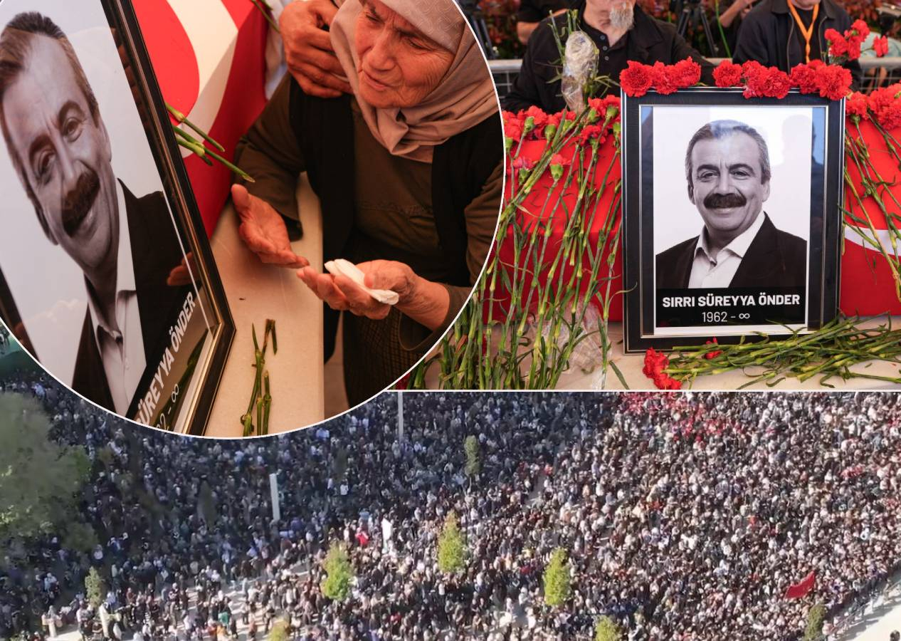 Barışın emekçisine son görev: İnşaat işçileri bile mesaiden çıkıp Sırrı Süreyya'nın cenazesine koştu