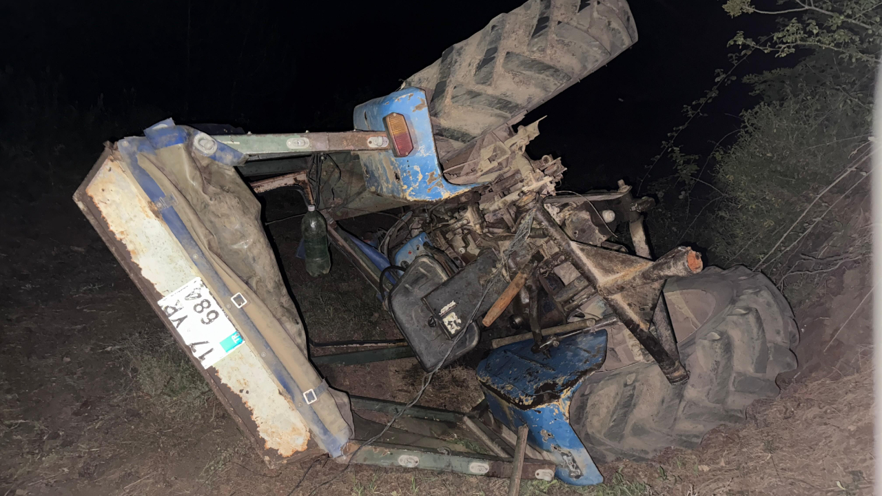 Çanakkale'de korkunç kaza: Traktörün altında kalan sürücü öldü...