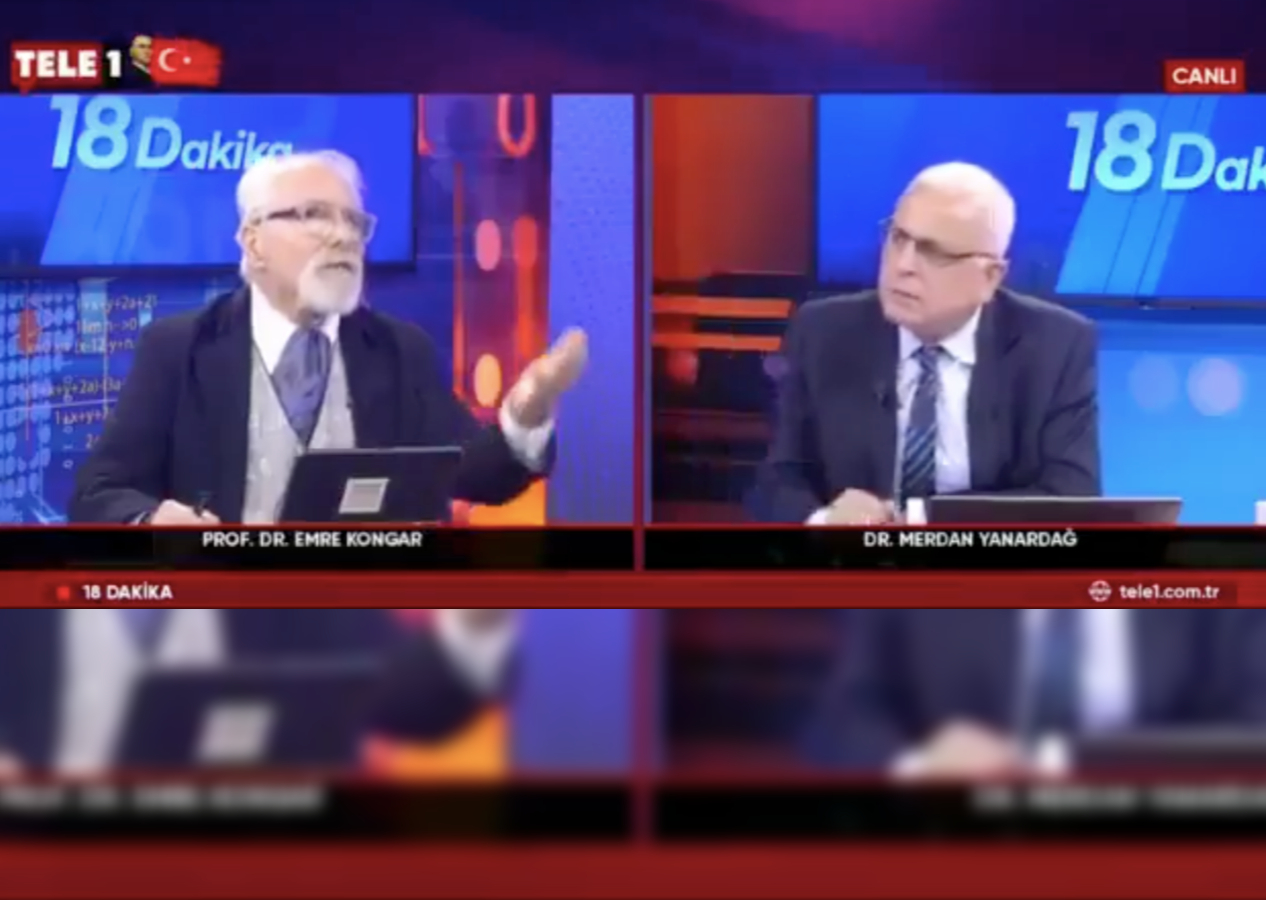 Tele1’de Merdan Yanardağ ve Emre Kongar arasında Sırrı Süreyya Önder tartışması: Canlı yayında gergin anlar