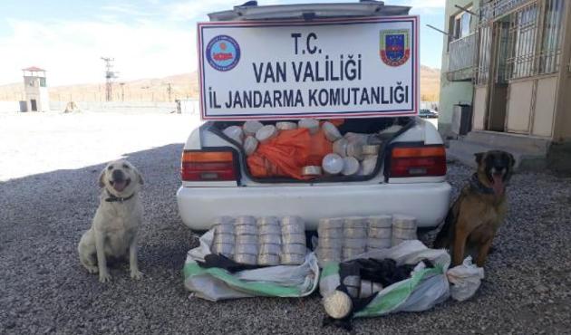 Van'da 156 kilo eroin ele geçirildi...