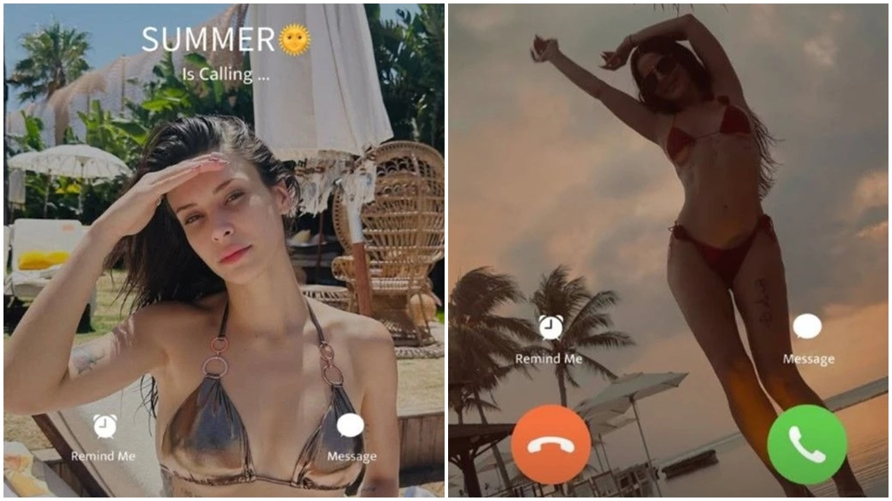 Ünlülerin bikinili 'Summer is calling' akımı sosyal medyayı salladı