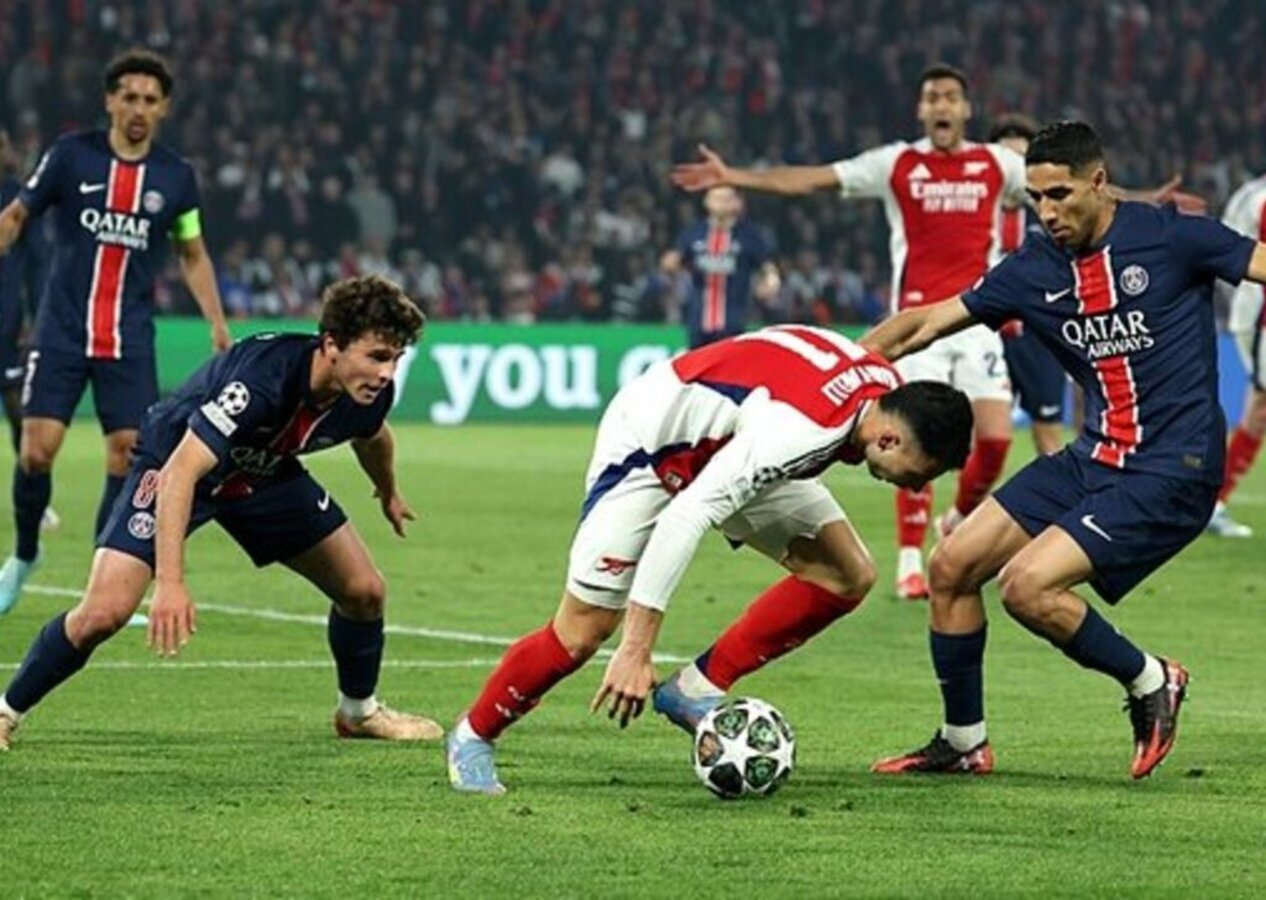 PSG, evinde Arsenal'i devirdi, Şampiyonlar Ligi'nde finale yükseldi (Paris Saint-Germain 2 - 1 Arsenal | Maçın özeti)