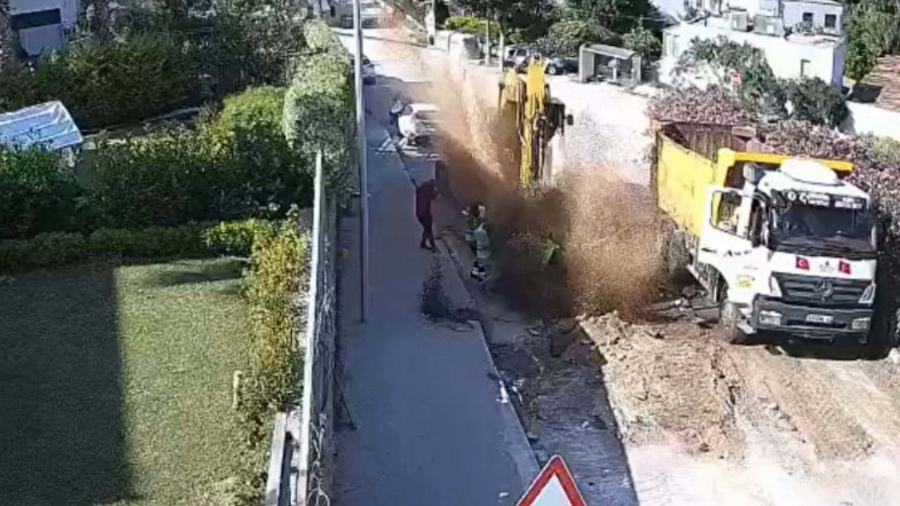Bodrum’da altyapı krizi bitmiyor: Yine aynı noktada patlama!