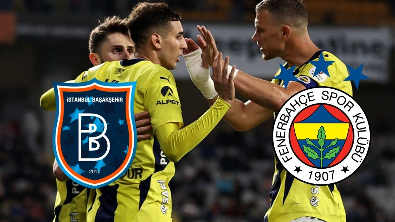 Başakşehir 1-4 Fenerbahçe Maç Özeti ve Golleri