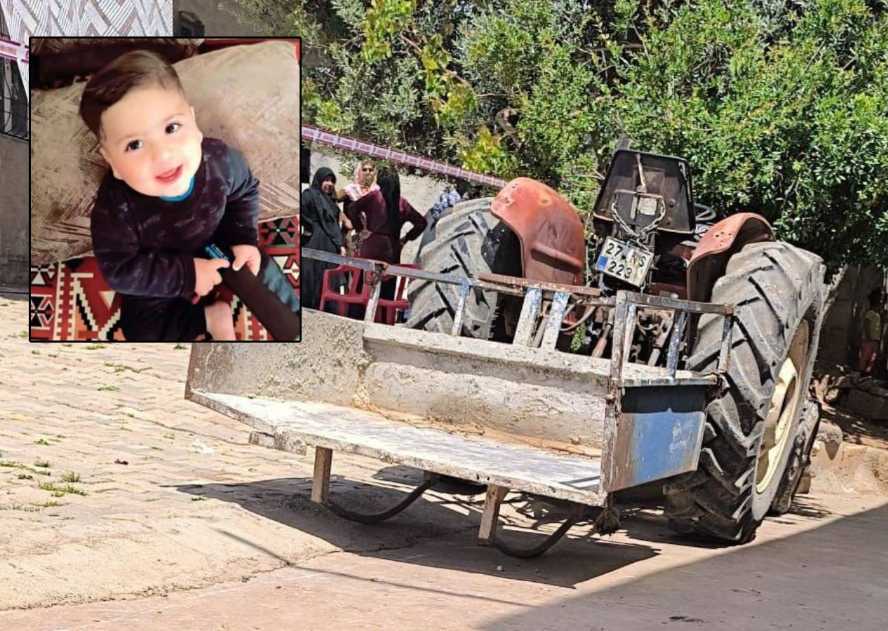 Birecik'te kahreden olay! 2 yaşındaki bebek traktörü çalıştırdı, 1 yaşındaki kuzeni ezilerek can verdi