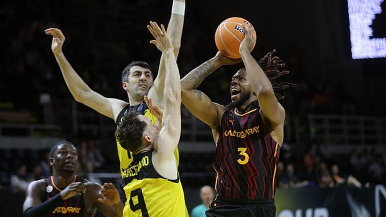 Galatasaray tarih yazdı, Şampiyonlar Ligi'nde adını finale yazdırdı (La Laguna Tenerife 80 - 90 Galatasaray | Maçın özeti)