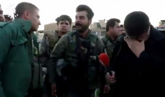 Peşmerge dağıldı, Rudaw muhabiri canlı yayında hüngür hüngür ağladı! / VİDEO
