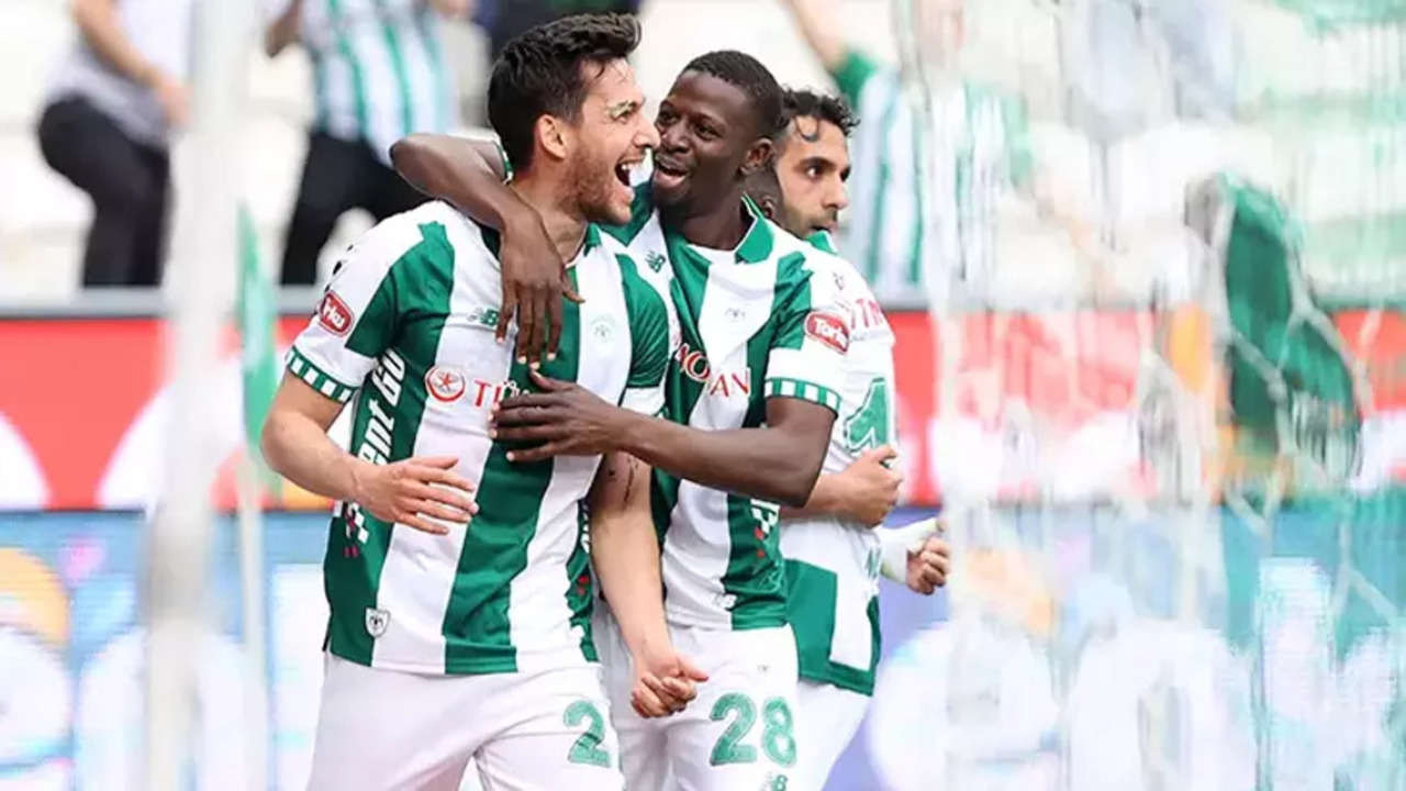 Umut Nayir çift attı, Konyaspor evinde 3 puanı aldı (Konyaspor 2 - 1 Çaykur Rizespor | Maçın özeti)