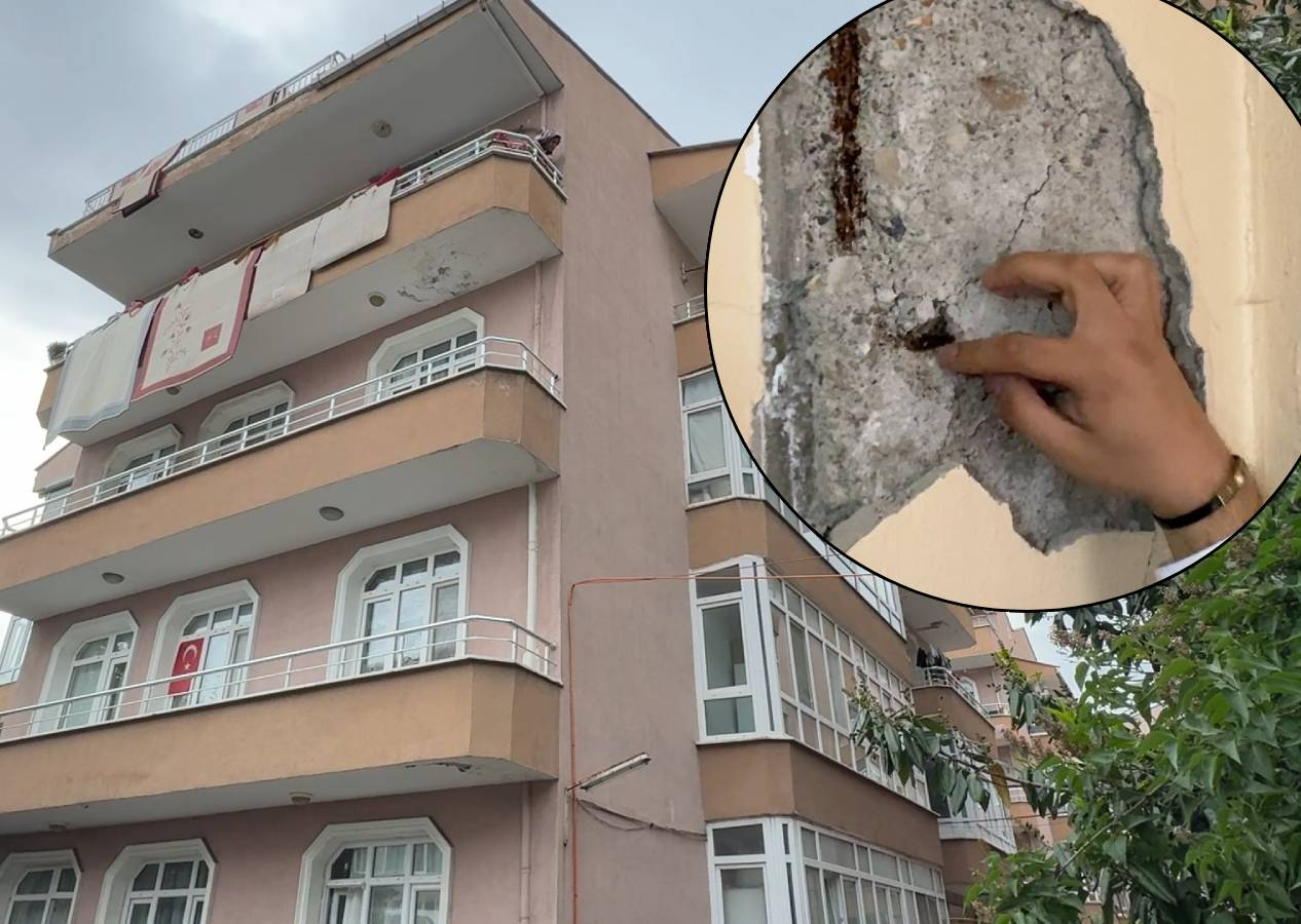 Avcılar'da 40 yıllık sitedeki binalar çürük çıktı, apar topar tahliye edilip mühürlendi