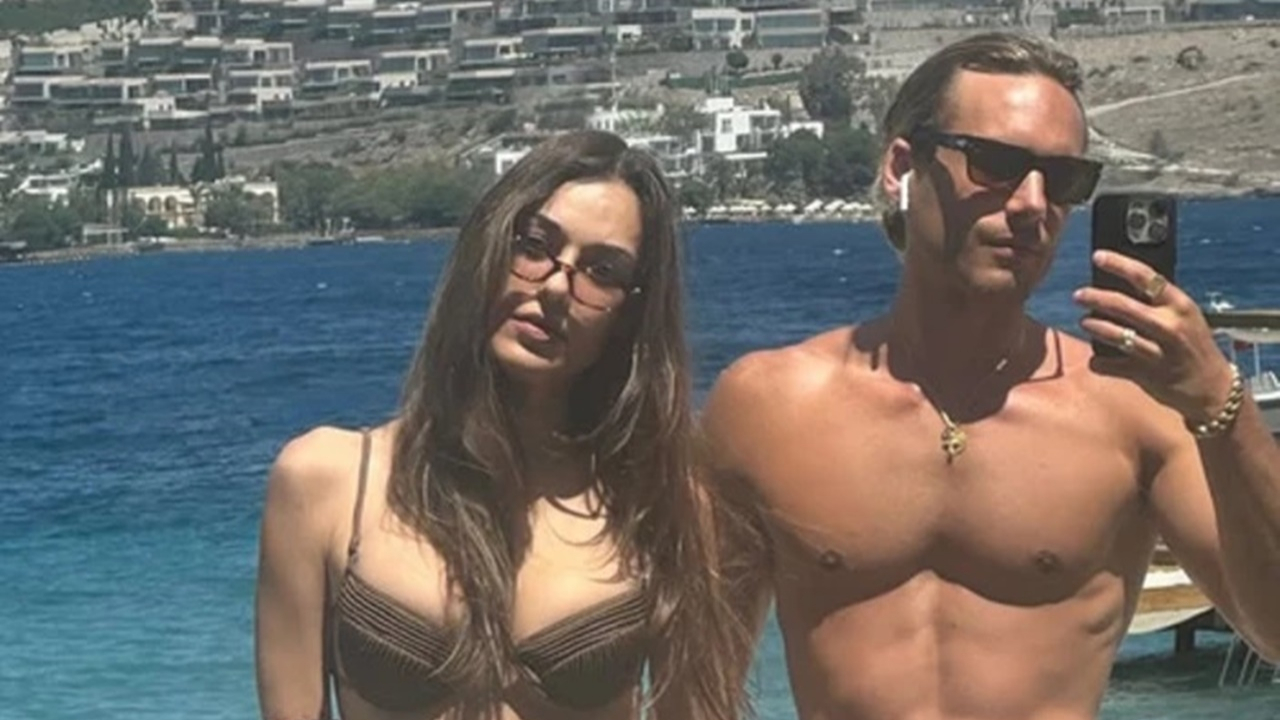 Dilan Çiçek Deniz ve Rafael Cemo Çetin’in romantik tatil kaçamağı: Ünlü oyuncudan nefes kesen bikinili pozlar!