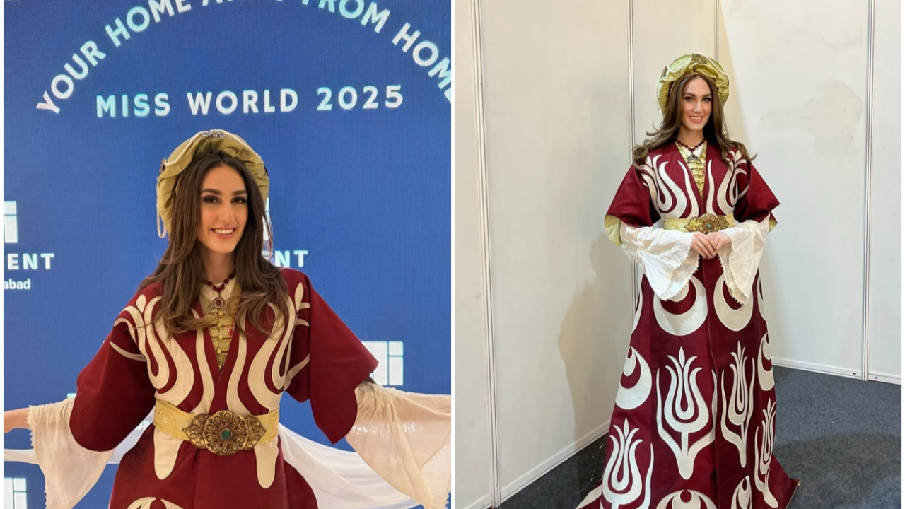 İdil Bilgen'in Ay-Yıldızlı elbisesi olay yarattı: Türk bayrağı Hindistan’da dalgalandı