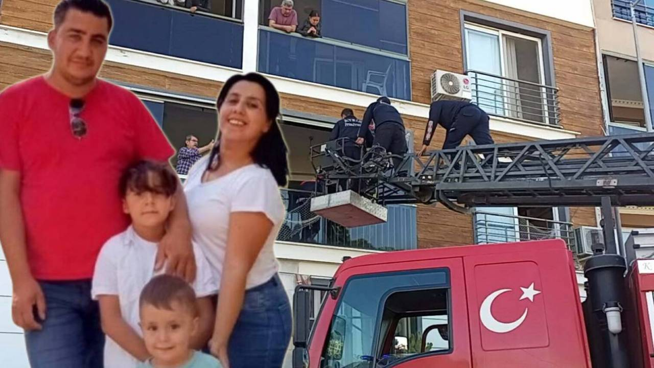 Aydın'da katil itfaiye erinin şeytani planı ortaya çıktı! Doğalgaz borusunu delip, ailesini eterle bayıltıp cayır cayır yakmış...