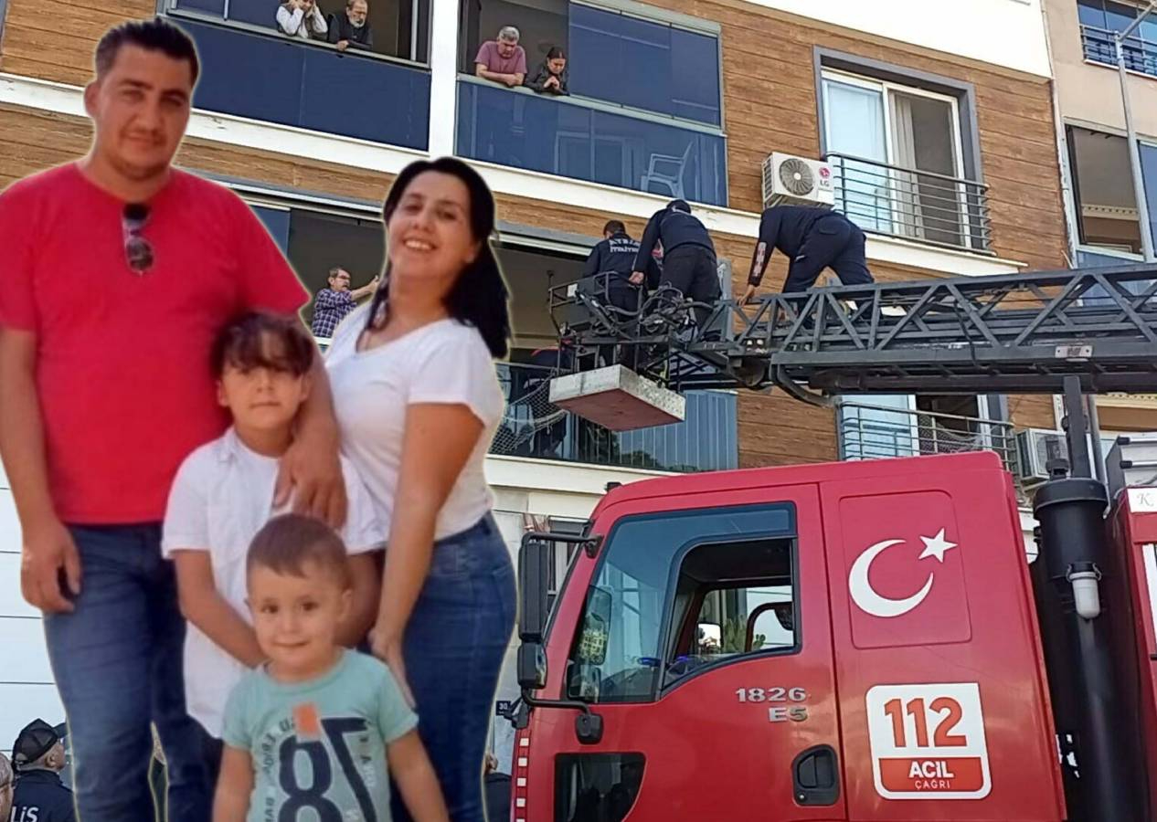 Nazilli'de itfaiye eri kendi evini kundaklamış! Karısı ve iki çocuğu feci şekilde can vermişti