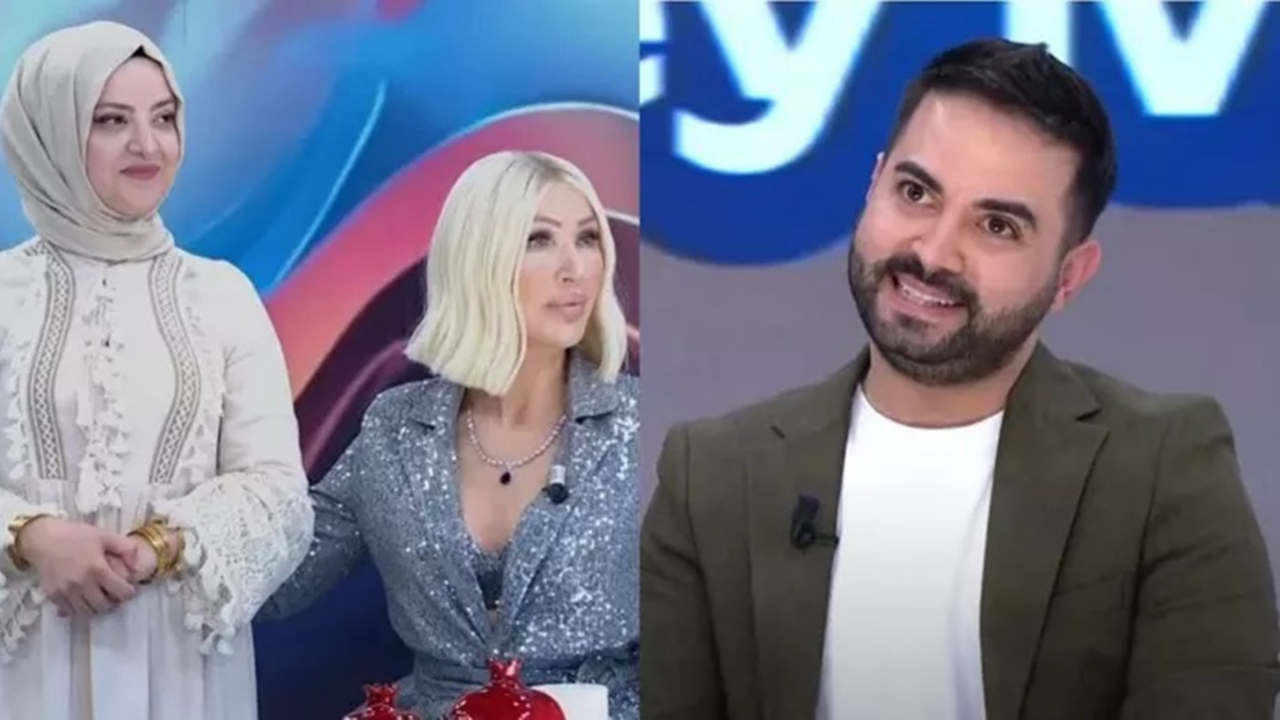 Kadir Ezildi’nin Seda Sayan'ın programında eşine yaptığı ilginç benzetme gündem oldu!