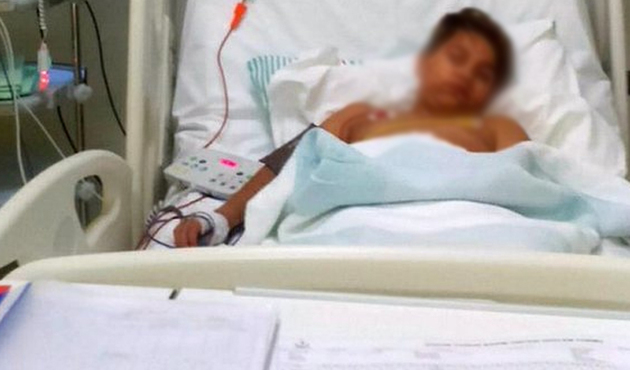 Zorla sahte rakı içirilen 12 yaşındaki çocuk hastanelik oldu