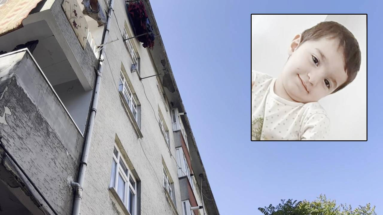 Zeytinburnu'nda korkunç olay! Apartmanın 5. katından düşen 2 yaşındaki Elif hayatını kaybetti