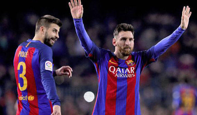 Barcelona'da şok kavga iddiası! Messi ile Pique birbirine girdi...