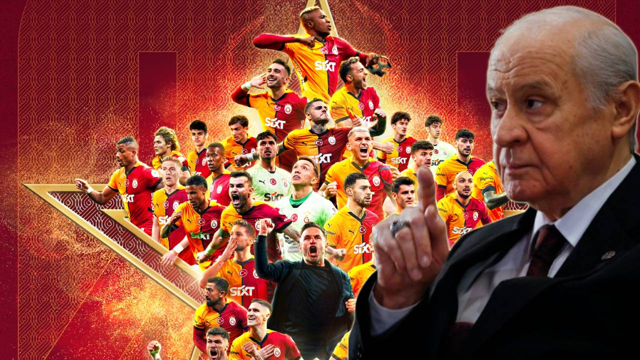 Devlet Bahçeli'den Galatasaray'a şampiyonluk tebriği "Şampiyonlar Ligi'nde başarılar diliyorum"