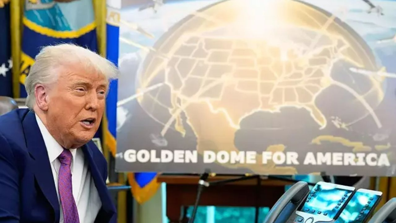 Demir Kubbe'ye yeni rakip! Trump ABD'yi uzaylılardan “Altın Kubbe” ile koruyacak